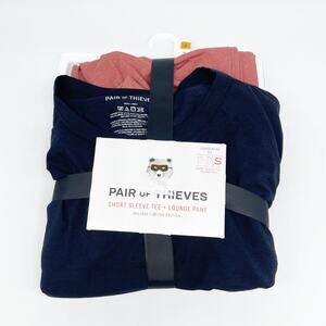 Pair Of Thieves Men's Short Sleeve Tee & Lounge Pant Loungewear Set Size Small